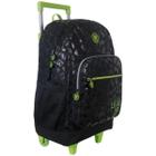 Mochila De Rodinhas College Game Control Preto Verde Xeryus