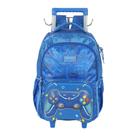 Mochila de Rodinhas Com Alça Luxcel Up4You Game Azul