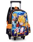 Mochila De Rodinhas Escolar Infantil Dragon Ball Z Goku Clio