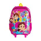 Mochila De Rodinhas Escolar Maria clara e JP Infantil - CLIO