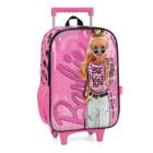 Mochila De Rodinhas Escolar Menina Bolsa Barbie Be You