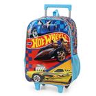 Mochila De Rodinhas Escolar Menino Hot Wheels luxcel