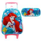 Mochila de Rodinhas + Estojo Simples Ariel X 14'' Ref. 11481 - Xeryus