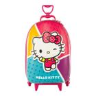 Mochila De Rodinhas Hello Kitty Escolar Infantil 3D Meninas - Maxtoy