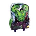 Mochila de Rodinhas Hulk, Avengers, Marvel Verde - LUXCEL