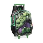 Mochila de Rodinhas Incrível Hulk Verde - Luxcel