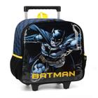 Mochila de Rodinhas Infantil Batman Preto Ref.IC39252BMPT Luxcel