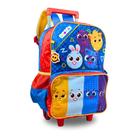 Mochila De Rodinhas Infantil Bolofofo Oficial 16L