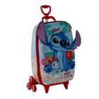 Mochila De Rodinhas Mala De Bordo Infantil Lilo E Stitch - Diplomata