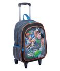 Mochila De Rodinhas Max Steel 19X 3D Alto Relevo