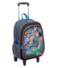 Mochila De Rodinhas Max Steel 19X 3D Alto Relevo