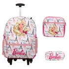 Mochila De Rodinhas Menina Escolar Barbie Passeio Tam G - TOYS 2U