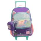 Mochila de Rodinhas Tween Gatinho Juvenil Feminina Xeryus - Xeryus Imp.distrib. de Artigos