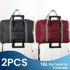 Mochila De Viagem, Academia, Dobrável, Kit Mochilas 2 Pçs