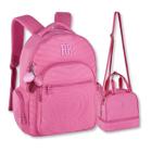 Mochila E Lancheira Kit Rebecca Bonbon Escolar Premium