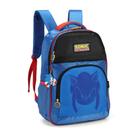 Mochila Escola p/Laptop Sonic The Hedgehog Azul/Preto Luxcel