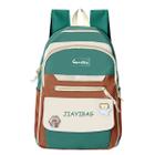 Mochila Escola Semi Impermeável Passeio Original Coreana Top Bolsa Oferta Nova Elegante Viagem Trabalho Luxo