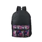 Mochila Escolar Básica Feminina Roxo Flo - 20L