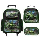 Mochila Escolar Bolsa do Incrivel Hulk Marvel de Rodinha - TOYS 2U