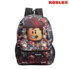 Mochila Escolar Bolsa Infantil Roblox Jogo Meninos Costas