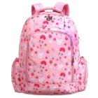 Mochila Escolar Capricho Florida G Rosa 11882 Dmw