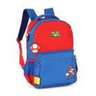 Mochila Escolar Com Alça Regulável Super Mario Bros Filme Games Aula Escola UP4YOU