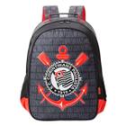 Mochila Escolar Corinthians Preta Time Infantil Xeryus - Xeryus Imp.distrib. de Artigos