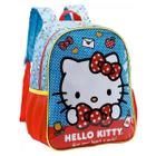 Mochila escolar costa infantil Hello Kitty azul Xeryus