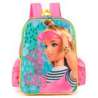 Mochila Escolar Costas Barbie Verde Luxcel