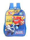 Mochila Escolar Costas Reforçada Super Wings IS37491 - Luxcel