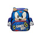 Mochila Escolar Creche Infantil Gamer Boy Menino Pequena - Ponto Verde