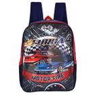 Mochila Escolar De Alça Força 4 Race Infantil Carros Corrida