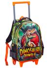 Mochila Escolar de Rodas e Costas 2em1 Dinossauro Rexx