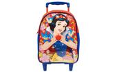 Mochila Escolar de Rodas G Princesa Branca de Neve Original