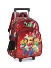 Mochila Escolar de Rodinha Super Mario Bros IC39446 - Luxcel