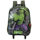 Mochila Escolar De Rodinhas O Incrivel Hulk Luxcel Marvel