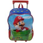 Mochila Escolar de Rodinhas Super Mario Luxcel