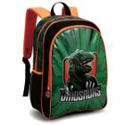 Mochila Escolar Dinossauro Costas Infantil Meninos Tam Grande