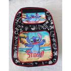 mochila escolar do stitch masculino