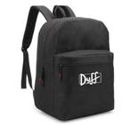 Mochila Escolar Duff Cerveja Simpsons Divertida Bolsa Unissex