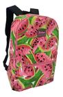 Mochila Escolar Feminina Costas Estampada Melancia Grande