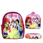 Mochila Escolar Feminina Juvenil Princesas Costas Passeio - TOYS 2U