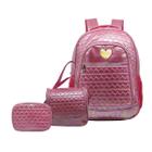 Mochila Infantil Feminina Roblox Juvenil Costas Cor Rosa - Chic Outlet -  Economize com estilo!