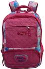 Mochila Escolar Feminina Menina Juvenil Costas, rosa