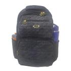 Mochila Escolar Feminina Notebook 15 M4322 Jeans Preta 48x32x22 cm - Ello