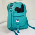 Mochila escolar fofa orelhas de coelhinho com estojo