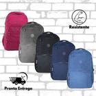 Mochila Escolar Forrada Faculdade Super Resistente Lindo Design Kpling