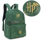 Mochila Escolar Harry Potter Carta de Hogwarts Sonserina