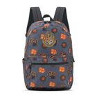 Mochila Escolar Harry Potter Gryffindor Cinza 44x30x13cm