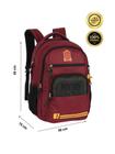 Mochila Escolar Harry Potter Vinho Juvenil Mj47637Hp